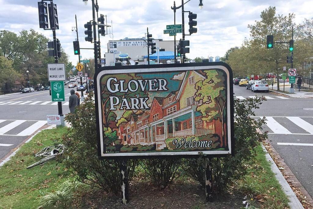 Glover Park/Georgetown Oasis With Parking Washington Exterior foto